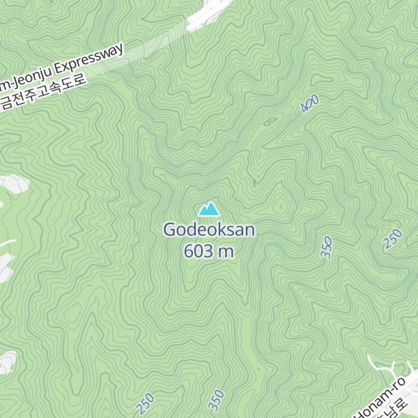 Map of Godeoksan