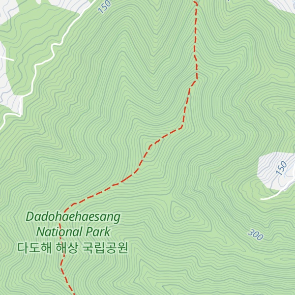 Map of Jeogdaebong