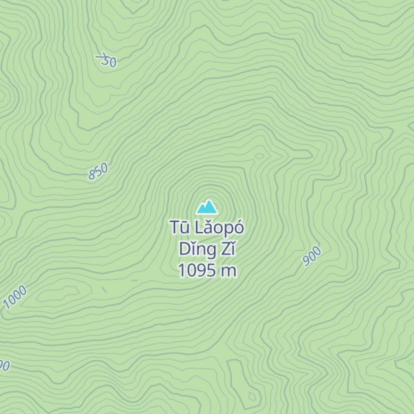 Map of Tū Lǎopó Dǐng Zǐ