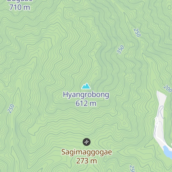 Map of Hyangrobong