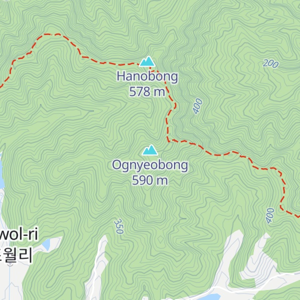 Map of Ognyeobong