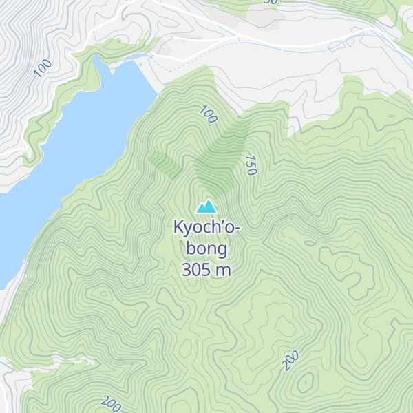 Map of Kyoch’o-bong