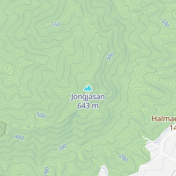 Map of Jongjasan