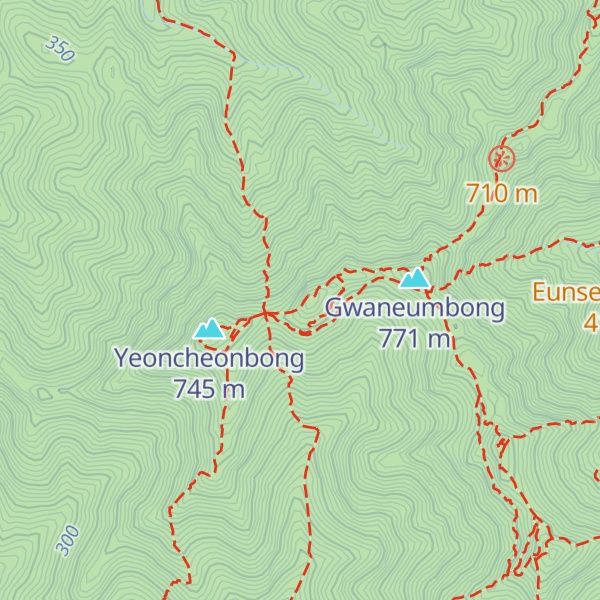 Map of Munpilbong