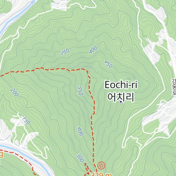 Map of Yonggweolsan