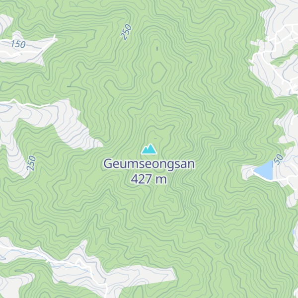 Map of Geumseongsan