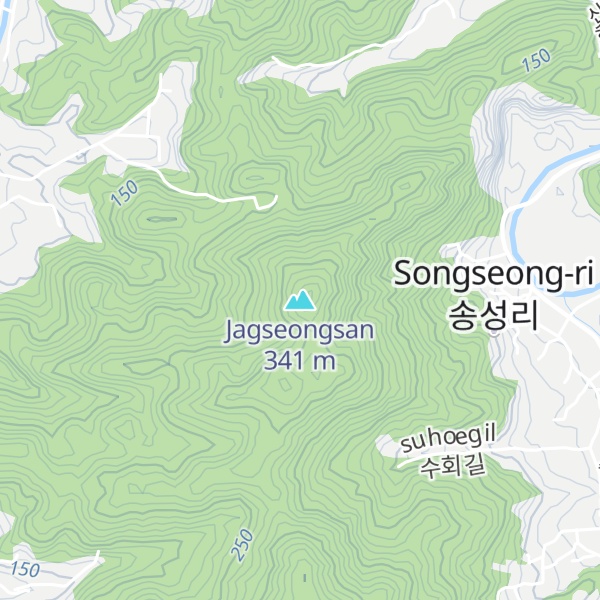Map of Jagseongsan