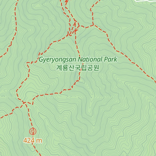 Map of Meoribong