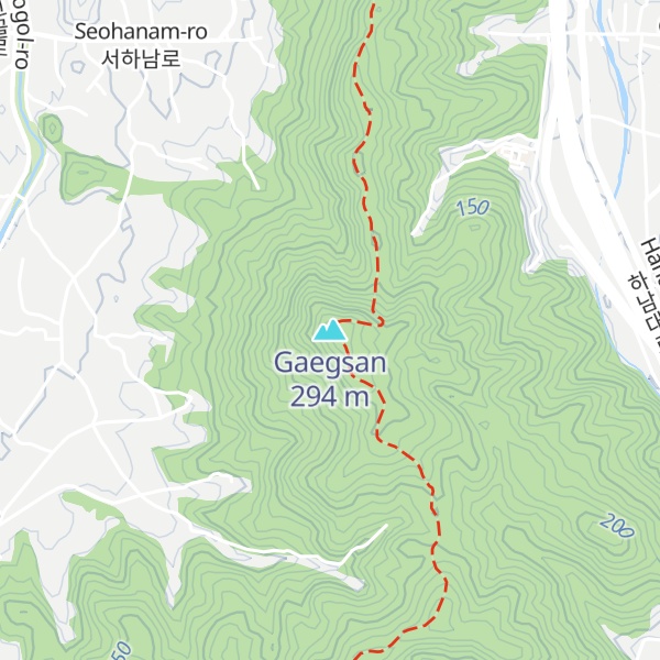 Map of Gaegsan