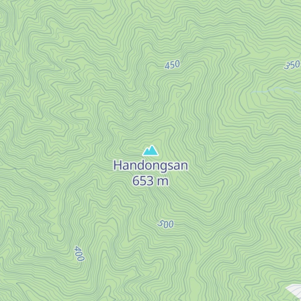 Map of Handongsan