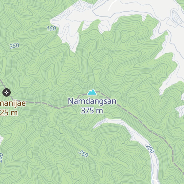 Map of Namdangsan