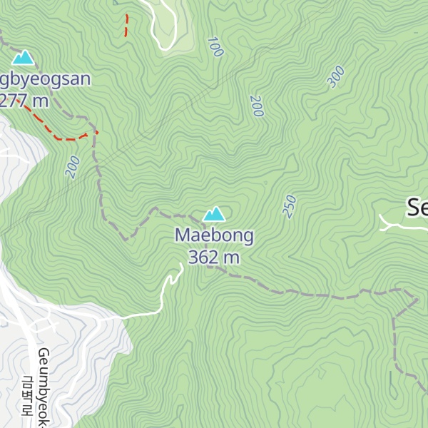 Map of Maebong