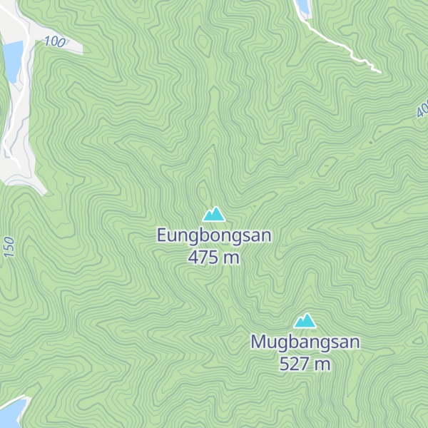 Map of Eungbongsan