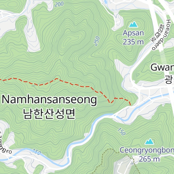Map of Nojeoksan