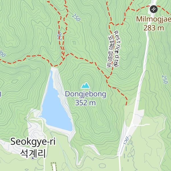 Map of Dongjebong