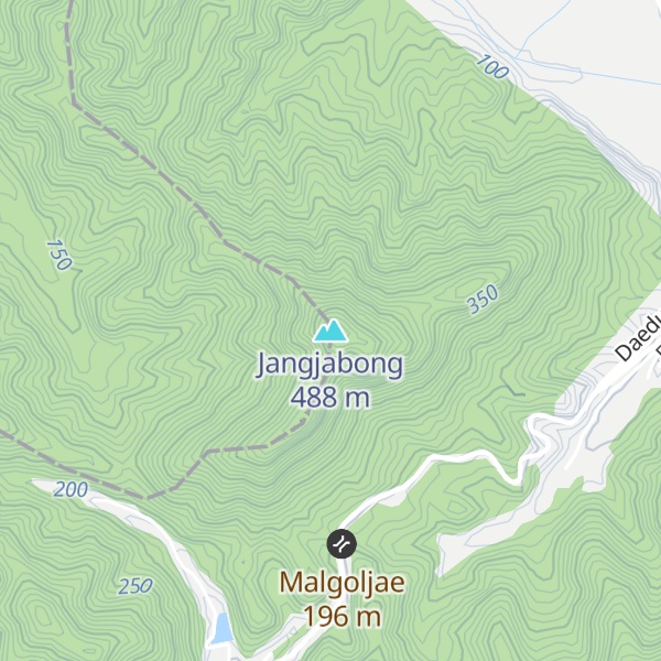 Map of Jangjabong