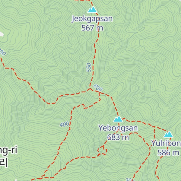 Map of Ceolmunbong