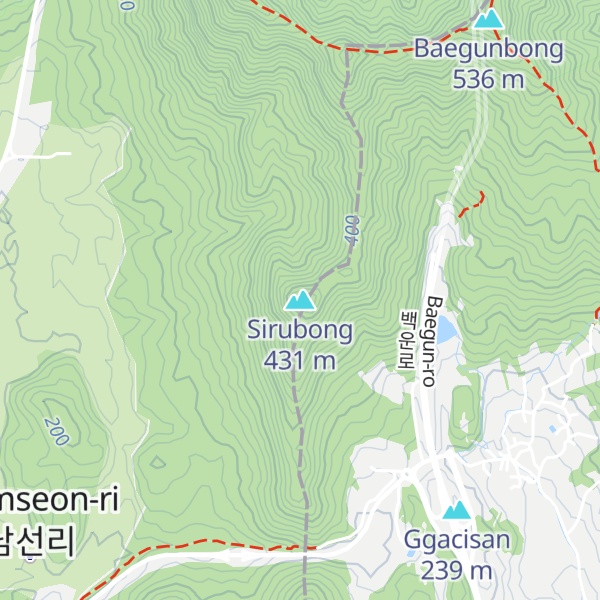 Map of Sirubong