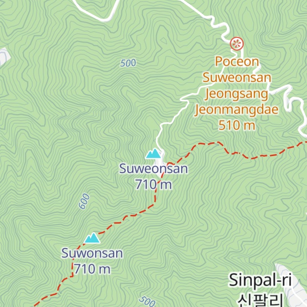 Map of Suweonsan