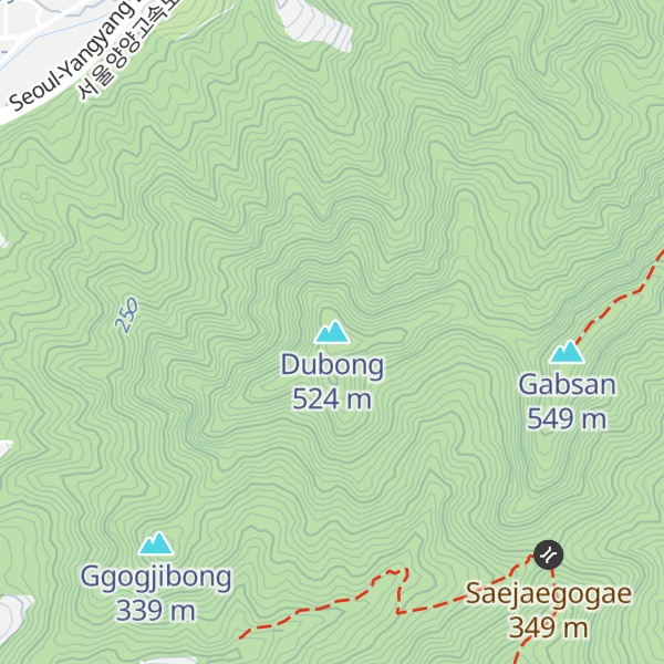 Map of Dubong