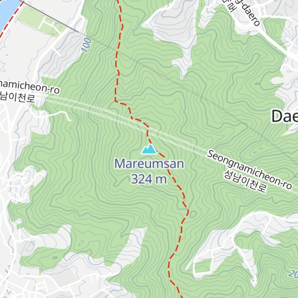 Map of Mareumsan