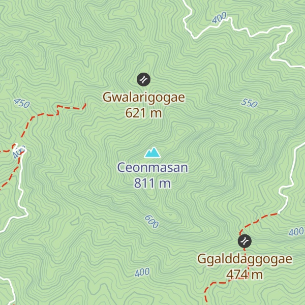Map of Ceonmasan