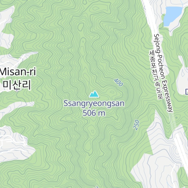 Map of Ssangryeongsan