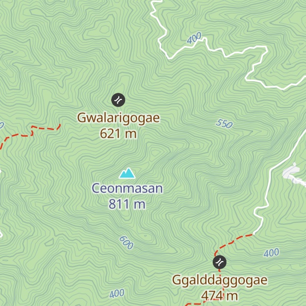 Map of Myeoldobong