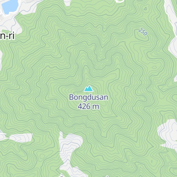 Map of Bongdusan