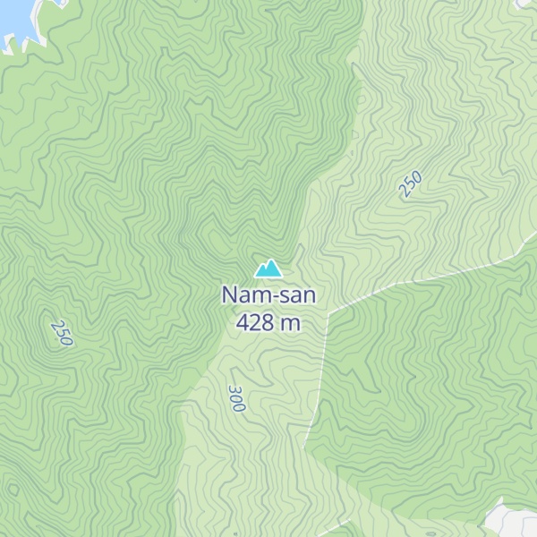 Map of Nam-san