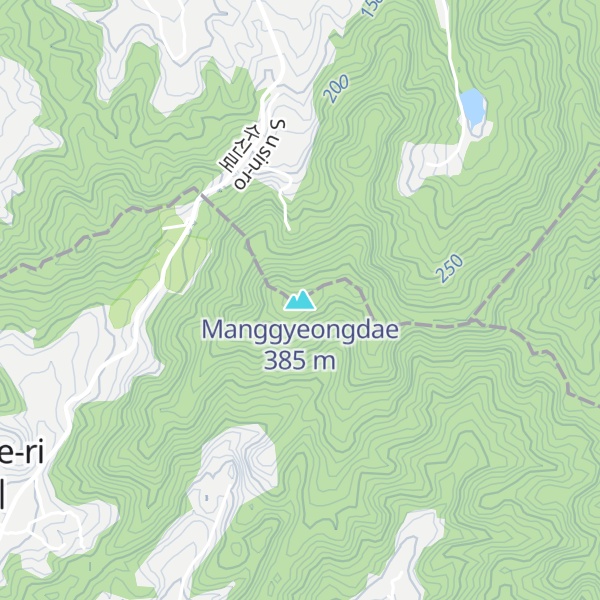Map of Manggyeongdae