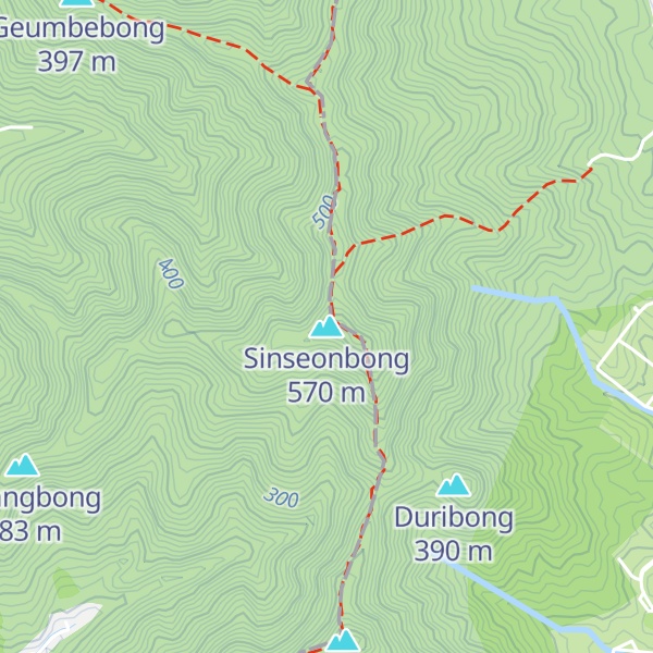 Map of Sinseonbong