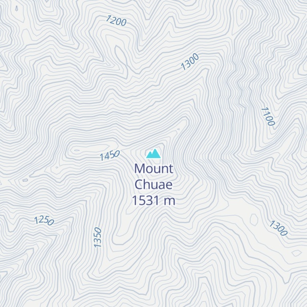 Map of Mount Chuae