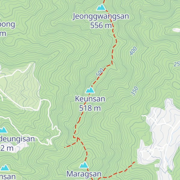Map of Keunsan