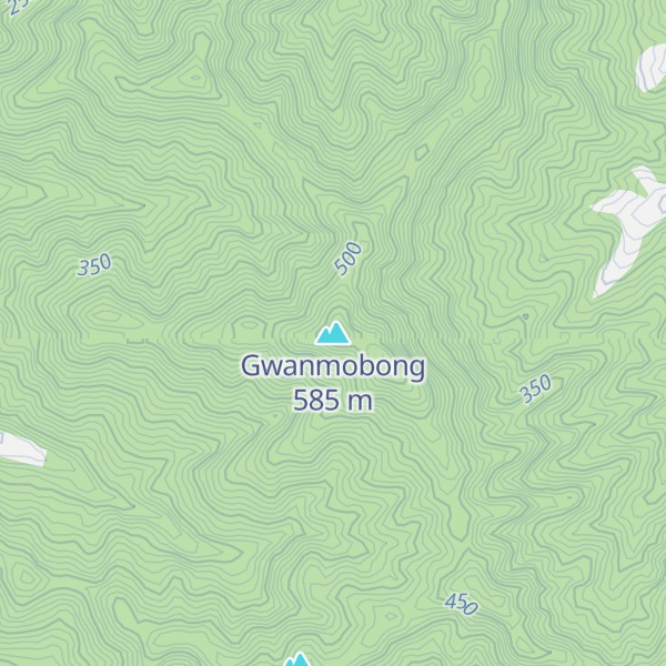 Map of Gwanmobong