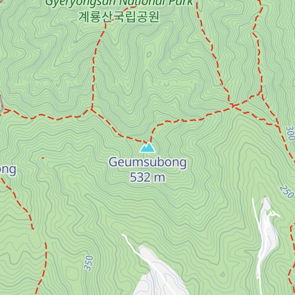 Map of Geumsubong