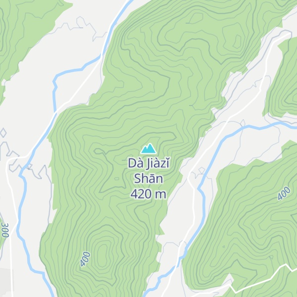 Map of Dà Jiàzǐ Shān