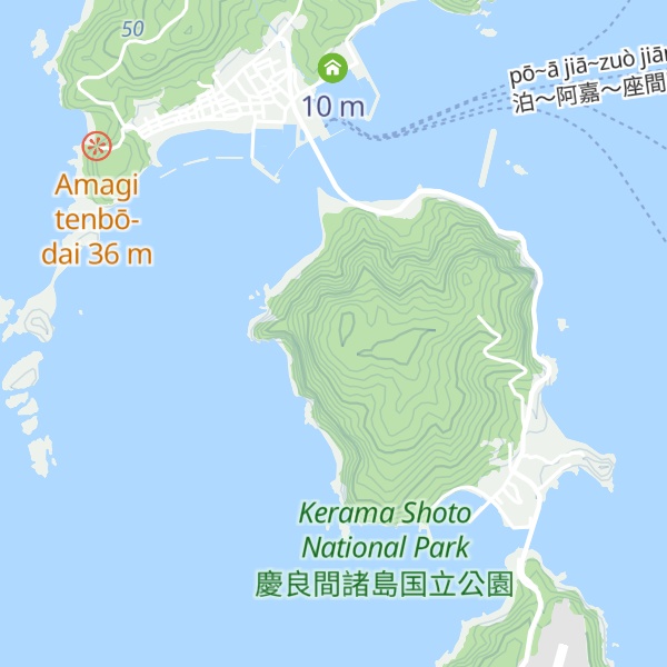 Map of Takehara-yama