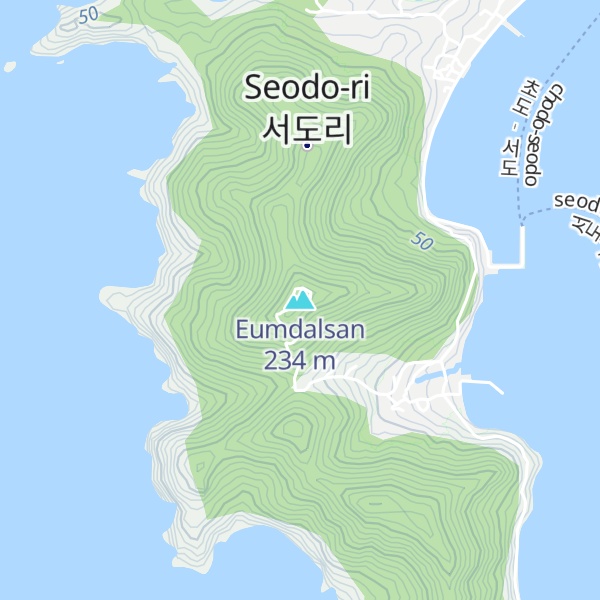 Map of Eumdalsan