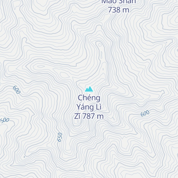 Map of Chéng Yáng Lì Zǐ