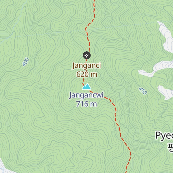Map of Jangancwi