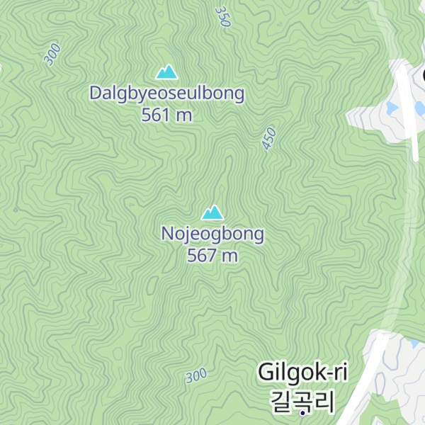 Map of Nojeogbong