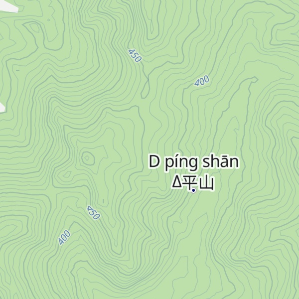 Map of Píngshān