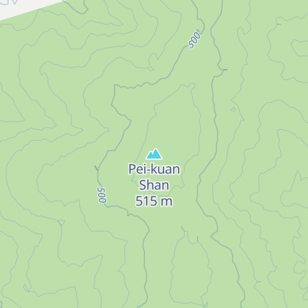 Map of Pei-kuan Shan