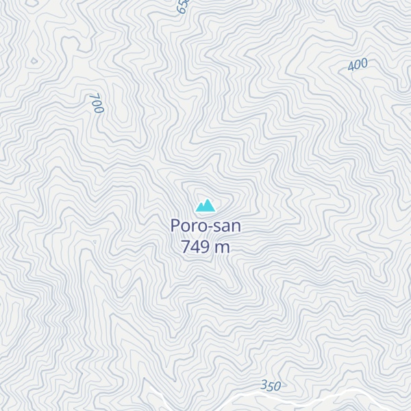 Map of Poro-san