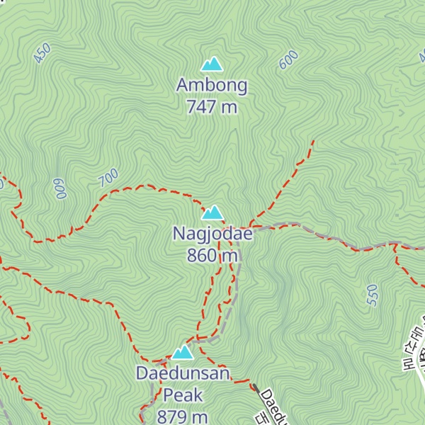 Map of Nagjodae