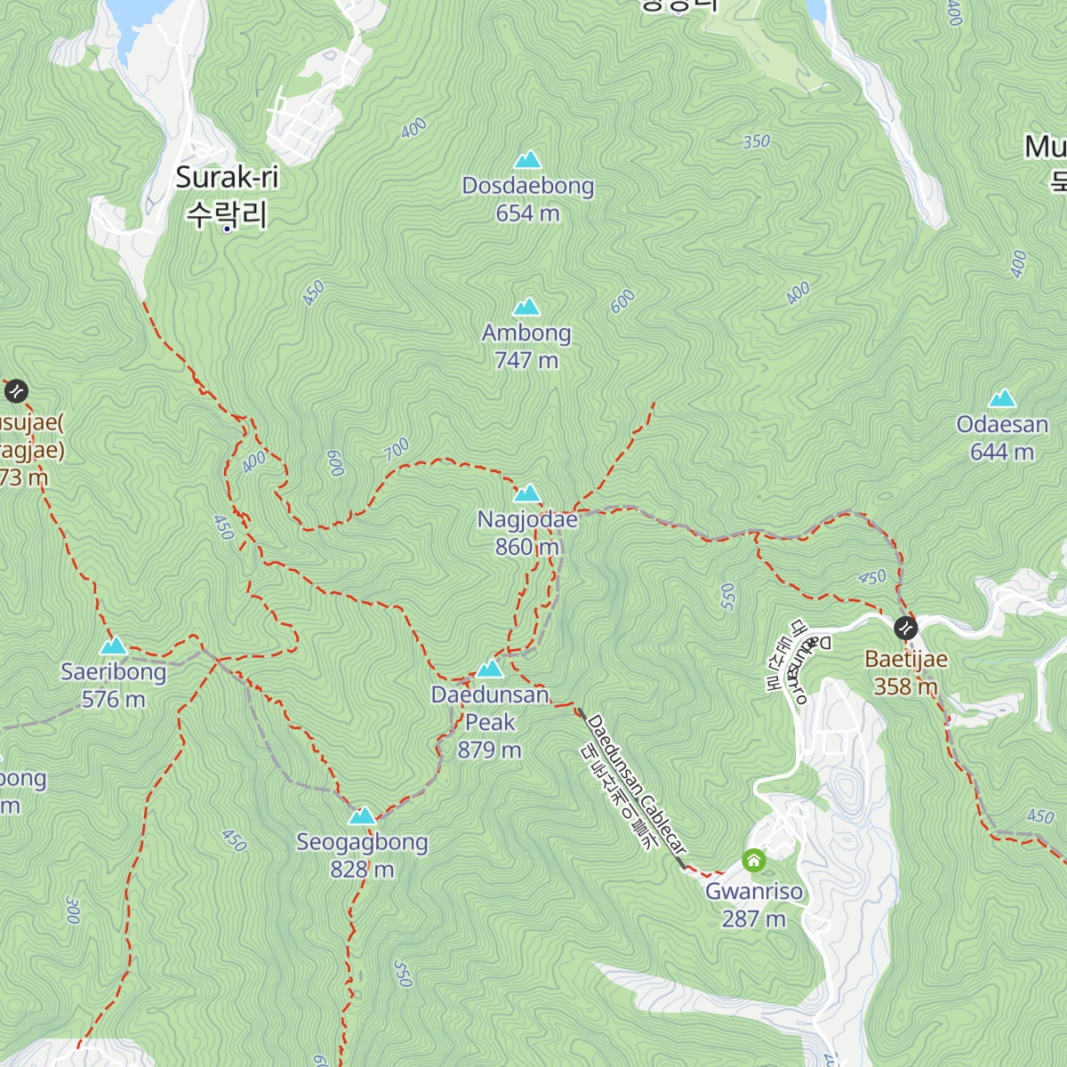 Nagjosanjang map