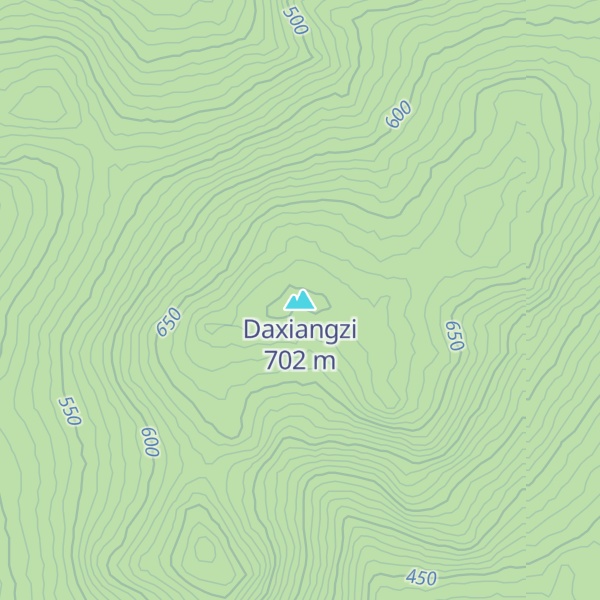 Map of Daxiangzi