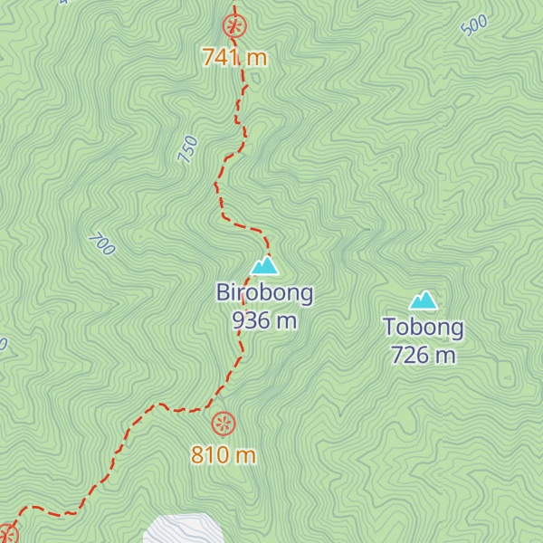 Map of Mangyeongdae