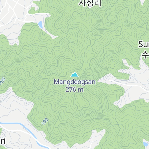 Map of Mangdeogsan